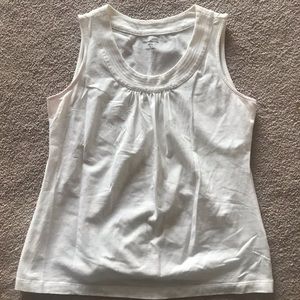 White Croft&Barrow tank top